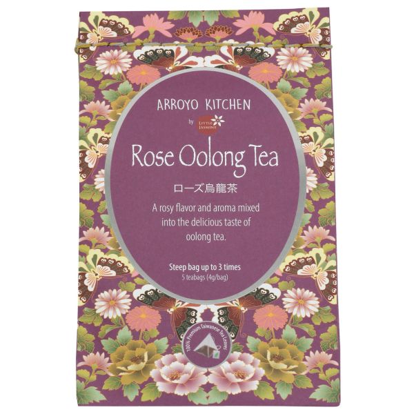 ARROYO KITCHEN: Tea Bag Oolong Rose 6ct, 0.7 oz