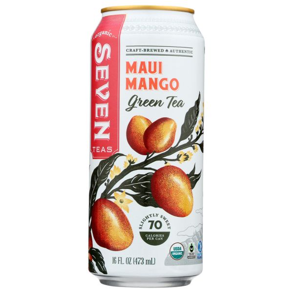 SEVEN TEAS: Maui Mango Green Tea, 16 fo