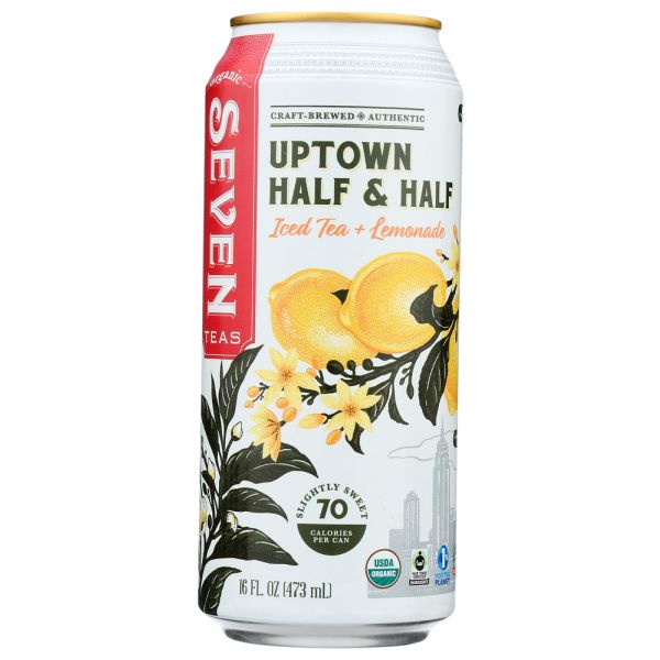 SEVEN TEAS: Uptown Half And Half Iced Tea, 16 fo