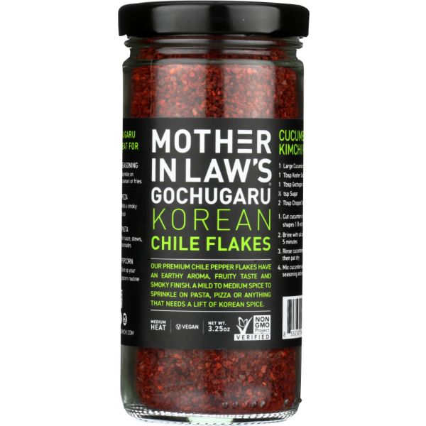 MOTHER IN LAW: Flakes Chili Gochugaru, 3.25 oz