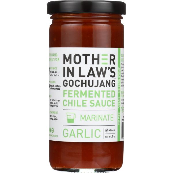 MOTHER IN LAW: Garlic Gochujang Fermented Chile Sauce, 9 oz