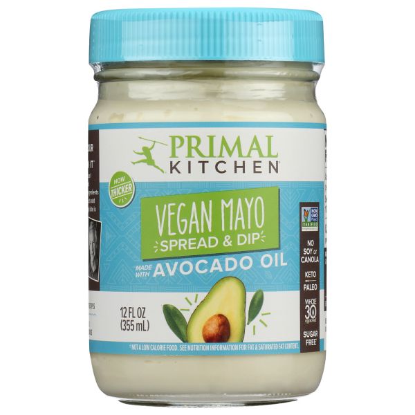 PRIMAL KITCHEN: Mayo Vegan Avocado Oil, 12 oz