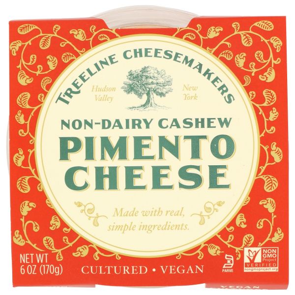 TREELINE: Non-Dairy Cashew Pimento Cheese, 6 oz