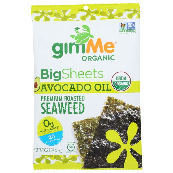 GIMME: Snack Seawd Avoc Oil Org, 0.92 OZ