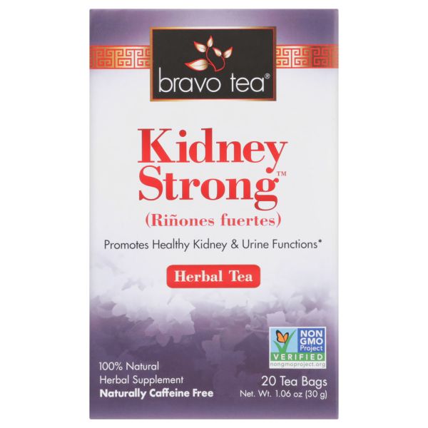 BRAVO TEAS: Tea Kidney Strong, 20 BG