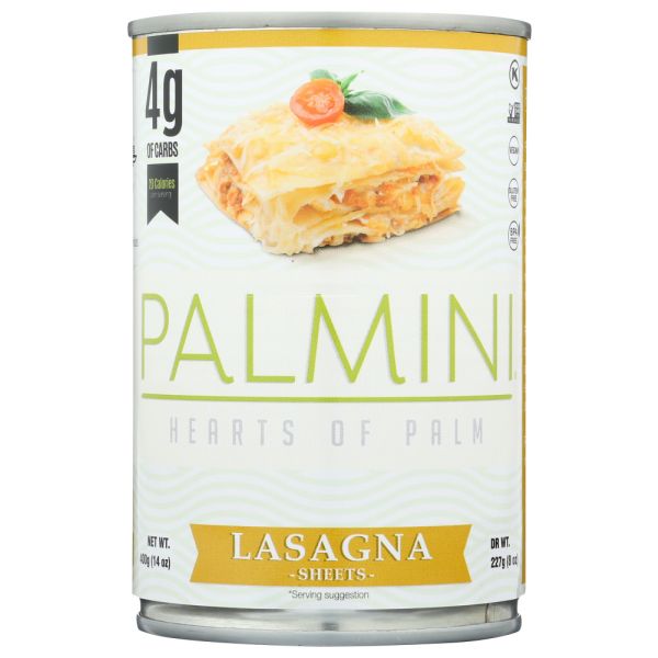 PALMINI: Hearts of Palm Lasagna Sheets, 14 oz