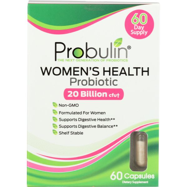 PROBULIN: Womens Health Probiotic, 60 cp