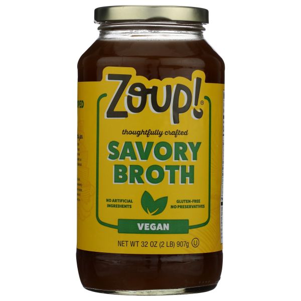 ZOUP GOOD REALLY: Veggie Broth, 31 oz