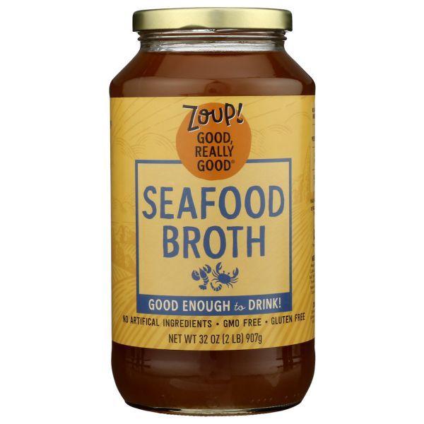 ZOUP GOOD REALLY: Broth Seafood, 32 oz