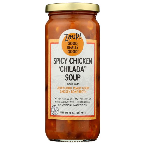 ZOUP GOOD REALLY: Soup Chicken Chilada Spic, 16 OZ