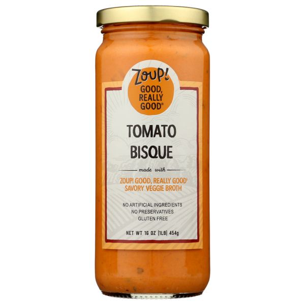ZOUP GOOD REALLY: Tomato Bisque Soup, 16 oz