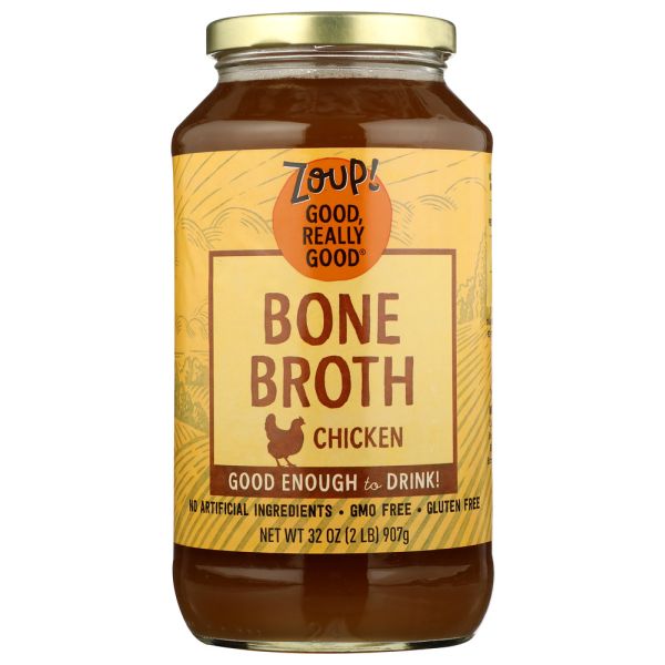 ZOUP GOOD REALLY: Bone Broth Chicken, 32 oz
