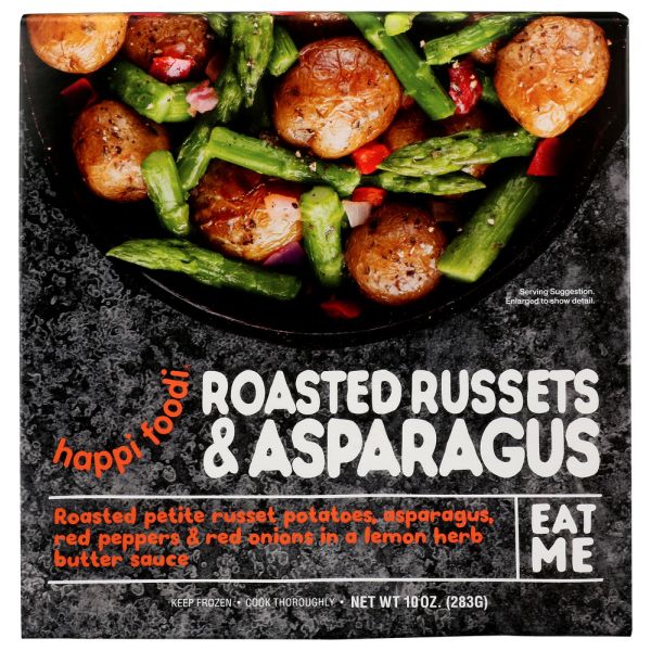 HAPPI FOODI: Roasted Russets And Asparagus, 10 oz