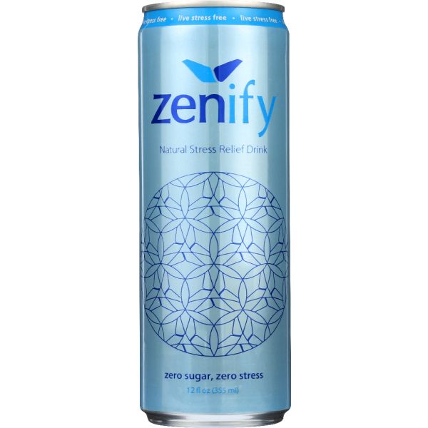 ZENIFY: Stress Relief Drink Natural, 12 oz