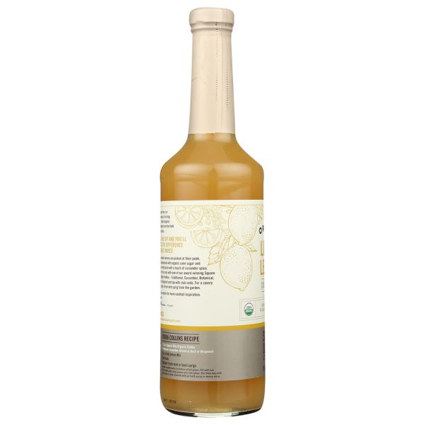 SQUARE ONE ORGANIC SPIRITS: Lively Lemon Mixer, 750 ml