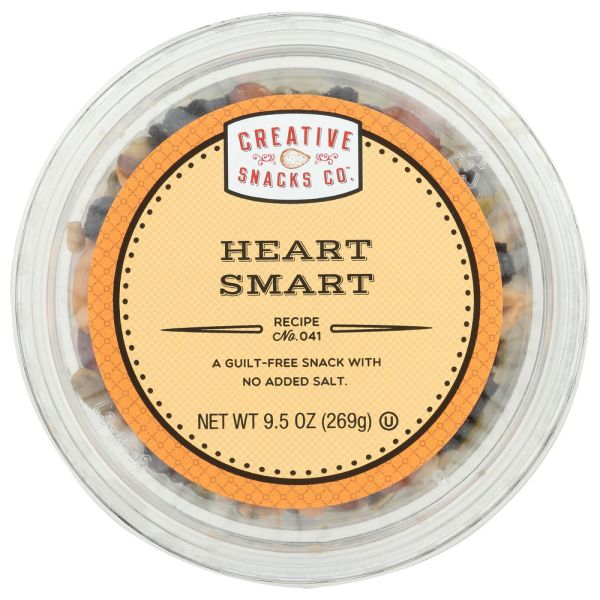 CREATIVE SNACK: Cup Smart Heart Mix, 9.5 oz
