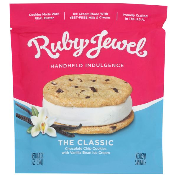 RUBY JEWEL: The Classic Ice Cream Sandwich, 5.25 oz