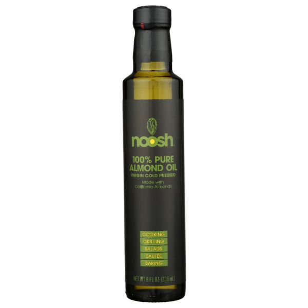 NOOSH: 100% Almond Oil Cold Pressed, 8 oz