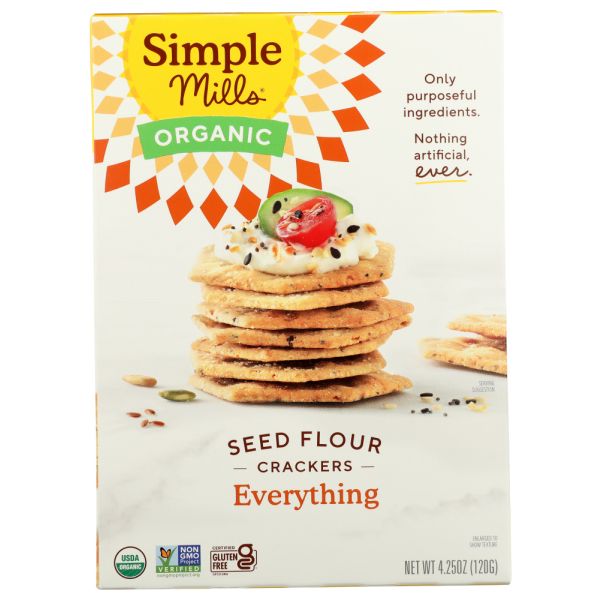 SIMPLE MILLS: Cracker Seed Everything, 4.25 oz