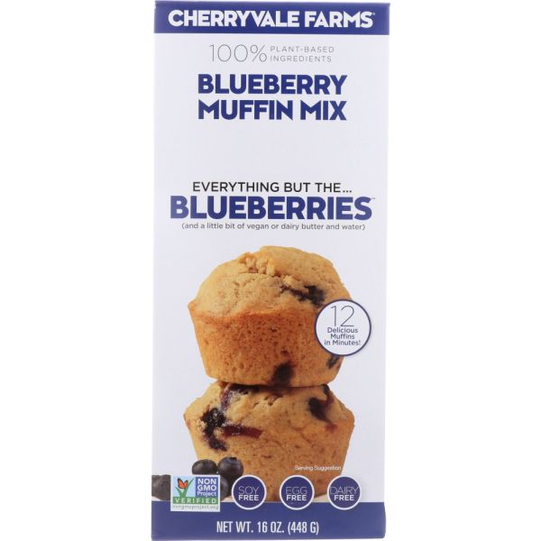 CHERRYVALE FARMS: Blueberry Muffin Mix, 16 oz