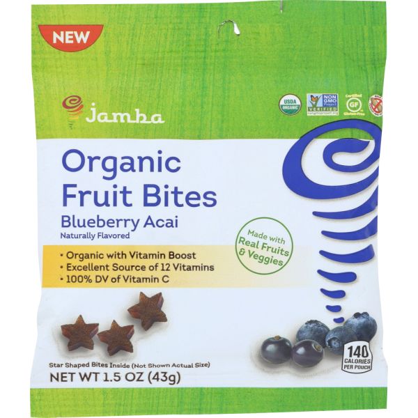 JAMBA: Organic Fruit Bites Blueberry Acai, 1.5 oz