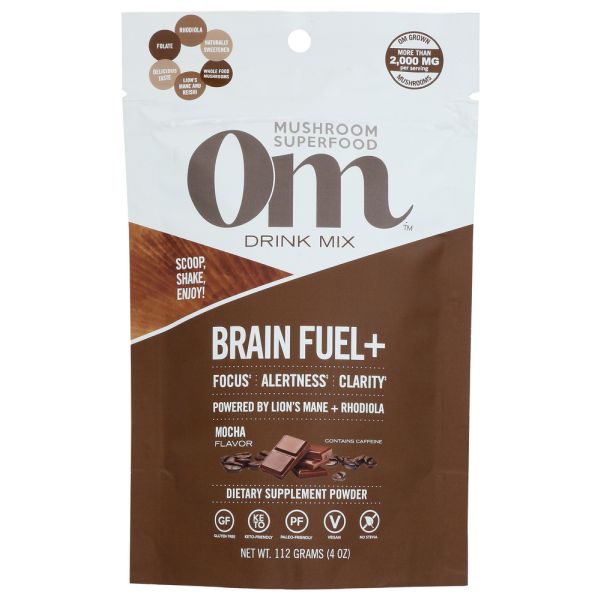 Om: Brain+ Fuel Mocha (4.00 OZ)