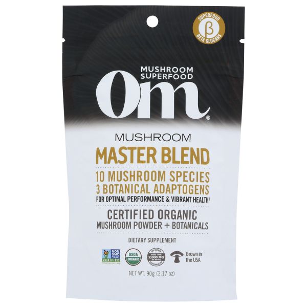 OM MUSHROOMS: Mushroom Master Blend, 3.2 oz