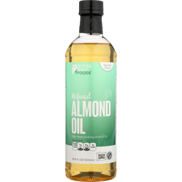 BETTERBODY: Oil Almond Refined, 16.9 oz