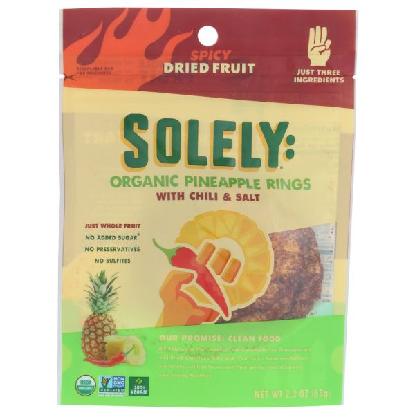 SOLELY: Fruit Dry Pnapl Ring Chil, 2.2 OZ