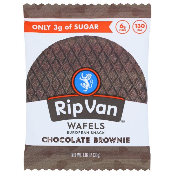RIP VAN WAFEL: Wafel Chocolate Brwnie, 1.16 oz