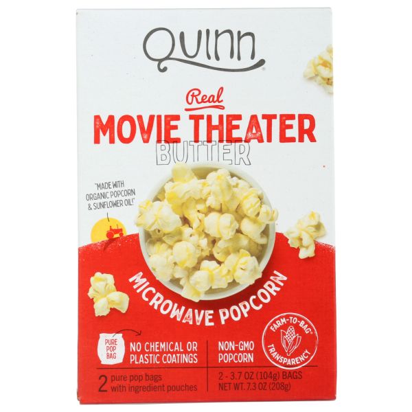 QUINN: Popcorn Movie Thtr Bttr, 7.3 oz