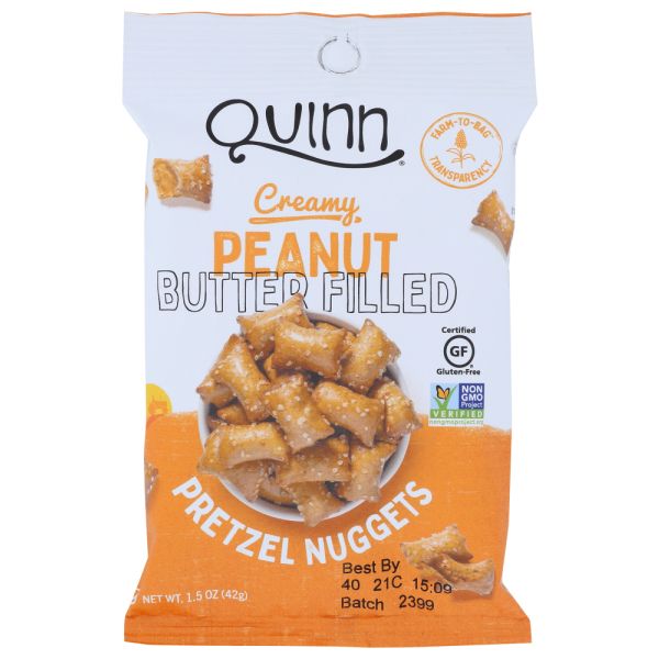 QUINN: Creamy Peanut Butter Filled Nuggets, 1.5 oz