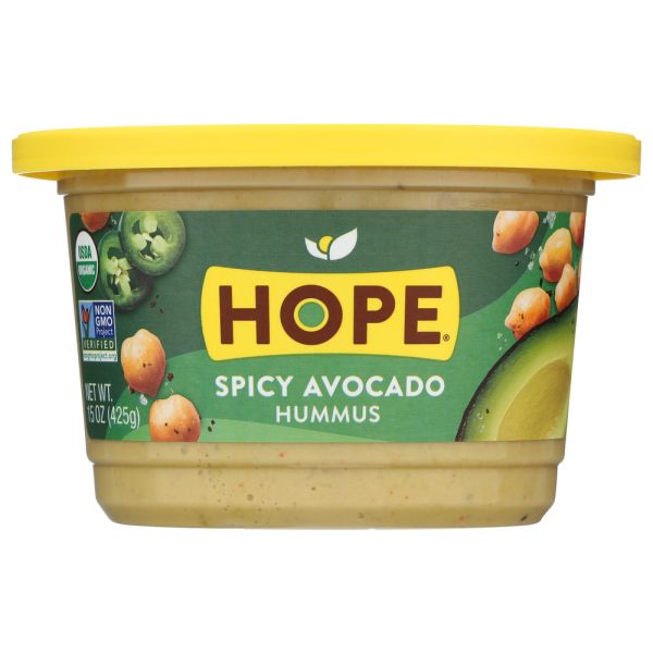 HOPE: Spicy Avocado Hummus, 15 oz