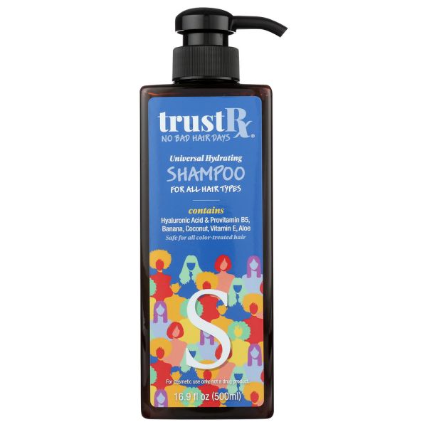 TRUSTRX: Shampoo Hydrate No Bad Ha, 16.9 fo