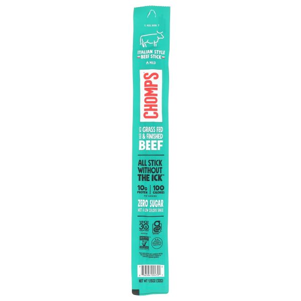 CHOMPS: Italian Style Beef Stick, 1.15 oz