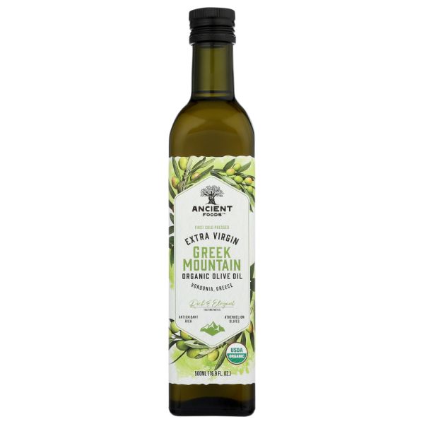 ANCIENT FOODS: Oil Olive Mntain Xtra Vrg, 500 ML