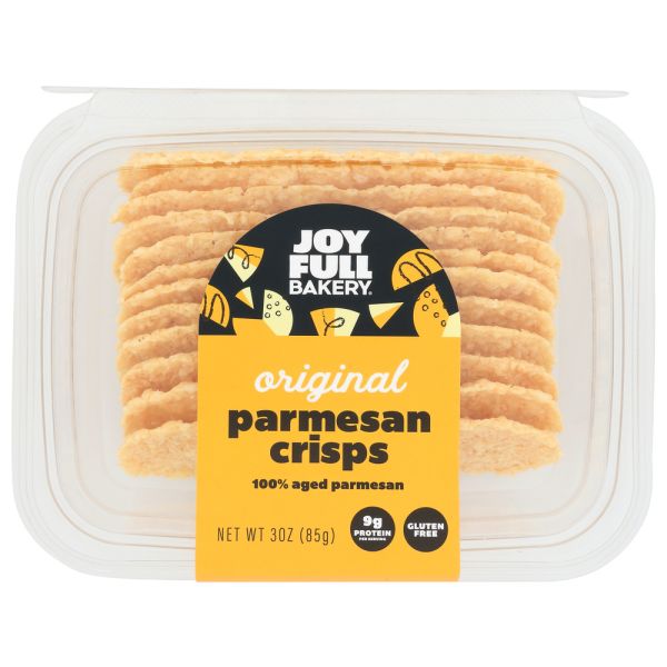 JOYFULL BAKERY: Original 100% Parmesan Crisp, 3 oz