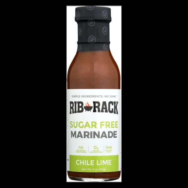 RIB RACK: Sugar Free Chile Lime Marinade, 11 oz