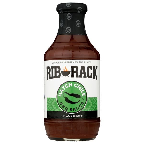 RIB RACK: Sauce Hatch Chile Bbq, 19 OZ