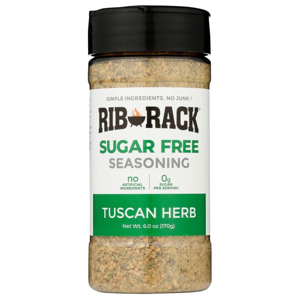 RIB RACK: Sugar Free Tuscan Herb Seasoning, 6 oz