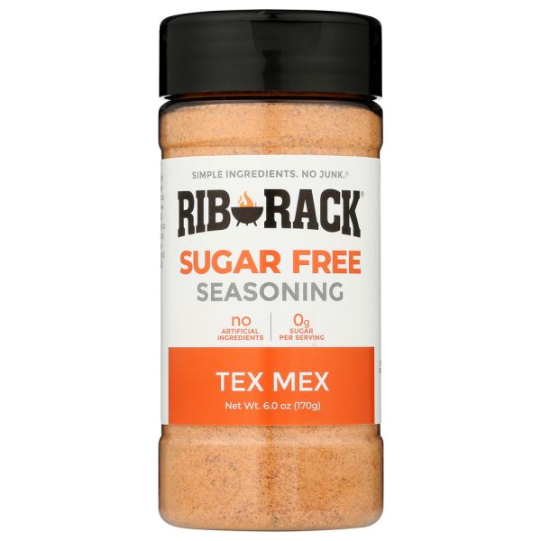 RIB RACK: Sugar Free Tex Mex Seasoning, 6 oz