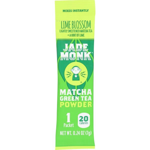 JADE MONK: Tea Matcha Lime Blossom Stick, .25 oz