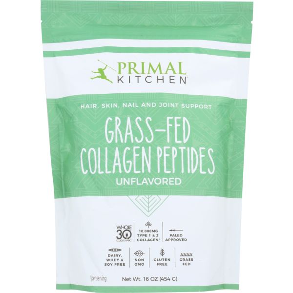 PRIMAL KITCHEN: Peptides Collagen Unflavored, 1 lb