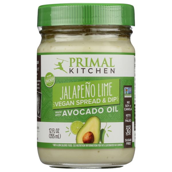 PRIMAL KITCHEN: Jalapeno Lime Mayo Avocado Oil, 12 oz