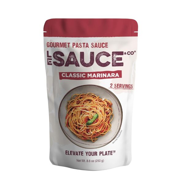 LE SAUCE AND CO: Classic Marinara Gourmet Pasta Sauce, 8.8 oz
