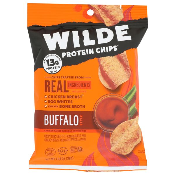 WILDE SNACKS: Buffalo Chicken Chips, 1.34 oz