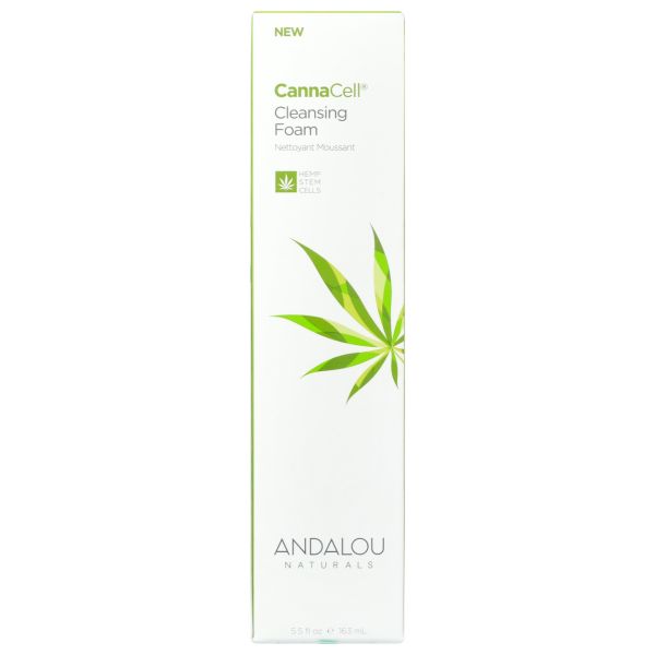 ANDALOU NATURALS: CannaCell Cleansing Foam, 5.5 fl oz