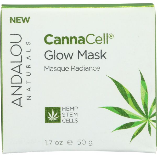 ANDALOU NATURALS: CannaCell Glow Mask, 1.7 oz