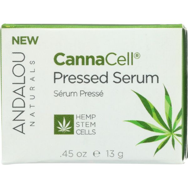 ANDALOU NATURALS: CannaCell Pressed Serum, 0.45 oz