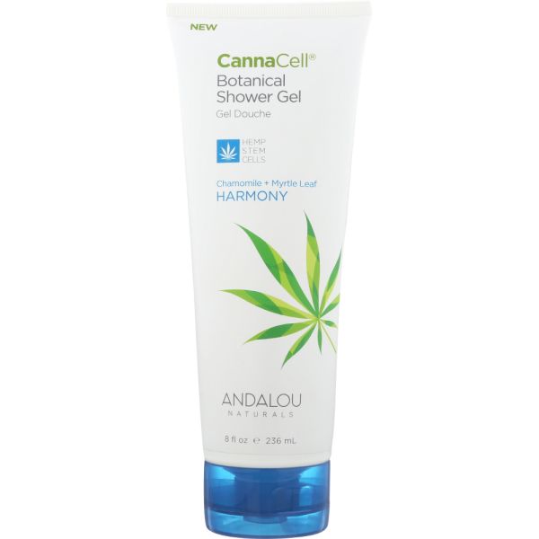 ANDALOU NATURALS: Cannacell Shower Gel Harmony, 8 fo